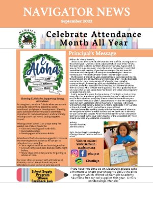 September Navigator News